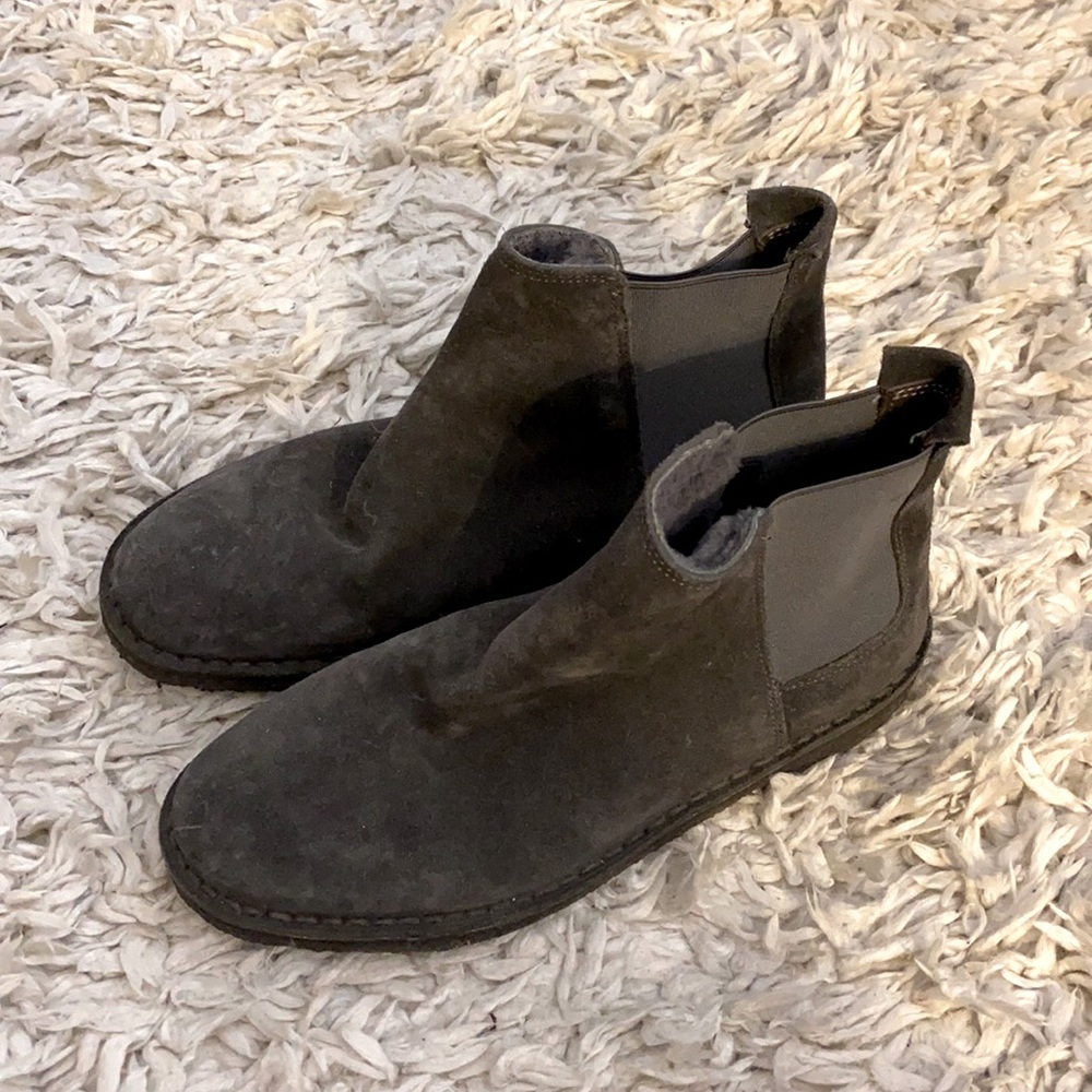 Vince Women’s Ankle Boots in Dark Gray (7.5)